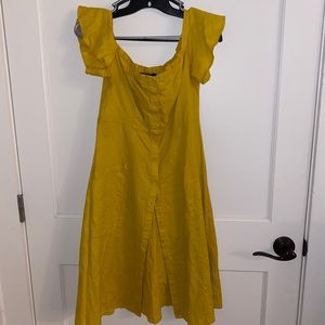 Yellow summer dress